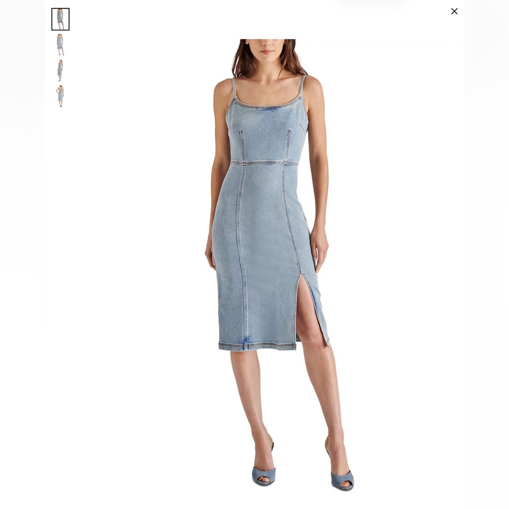 Steve Madden Slit-Front Giselle Midi Dress